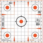 EZ Aim Paper 12 X 12 Sight Grid Target - 100 Per Pad
