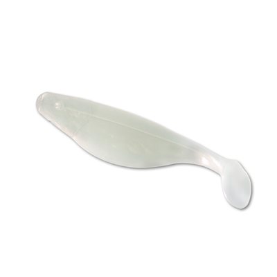 6" GIANT SASSY SHAD STRIPER PACKAGING 3 PACKWHITE