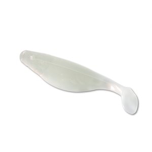 6" GIANT SASSY SHAD STRIPER PACKAGING 3 PACKWHITE