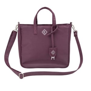 GWG ADVENTURE CROSS BODY MEDIUM CONCEALED CARRY PURSE, PLUM