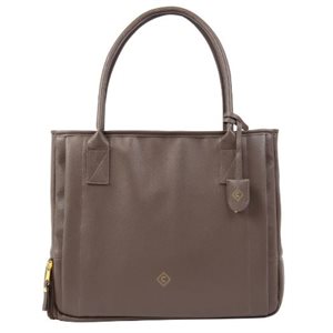 GWG COSMIC LARGE CONCEALED CARRY TOTE, ESPRESSO