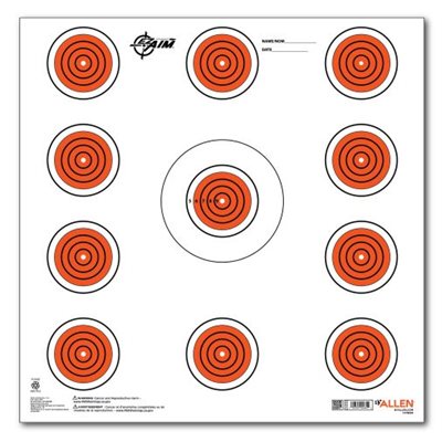 EZ Aim Paper 12x12 11 Spot Indoor - 13 Pack