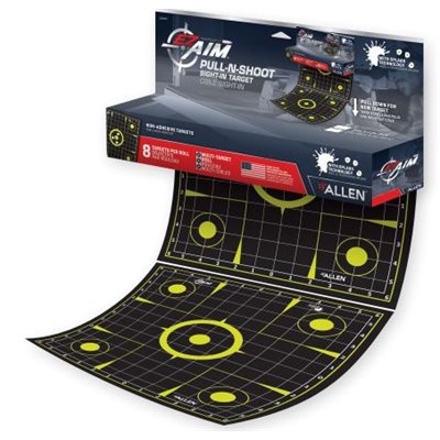 EZ AIM PULL-N-SHOOT SPLASH 12X12 SIGHT GRID TARGET ROLL, 8 P