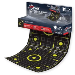 EZ AIM PULL-N-SHOOT SPLASH 12X12 SIGHT GRID TARGET ROLL, 8 P