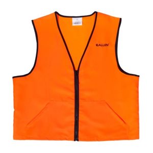 Deluxe Blaze Orange Hunting Vest Large