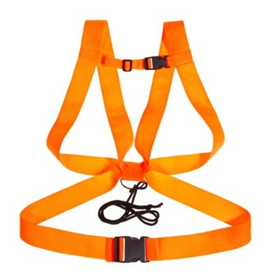 Dual Harness Deer Drag - Orange