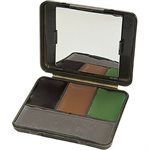 Four Color Camo Face Paint Compact