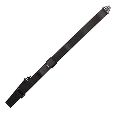 Sling-Rifle-1 1 / 4in Web-Blk W / Swivel