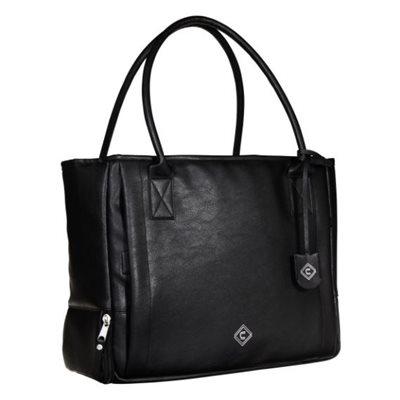 GWG COSMIC LARGE CONCEALED CARRY TOTE, BLACK
