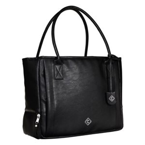 GWG COSMIC LARGE CONCEALED CARRY TOTE, BLACK