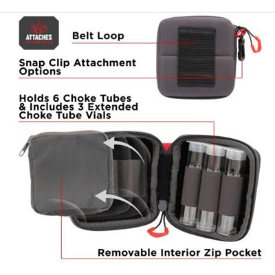 Competitor Choke Tube Case - Gray Molded
