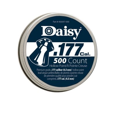 .177 Cal. Hollow Point Pellets - 500