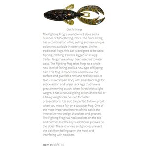 "4"" ROJAS FIGHTING FROG / PRIME RIB (7 PACK)"