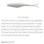 "4"" JERK MINNOW / PEARL (10 PACK)"