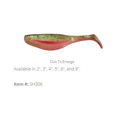 "3"" SHAD / TRUITE ARC-EN-CIEL (PAQUET DE 10)"