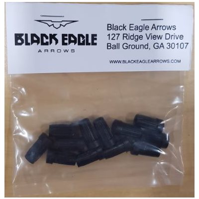 FLAT NOCK- BLACK-12 PACK