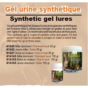 DEER MALE IN RUT GEL SYTHETIQUE 50 GR