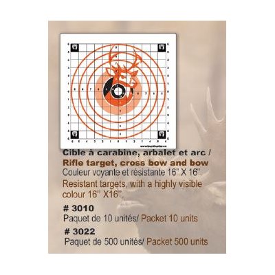RIFLE TARGET DUBUCK (PACKET 500 UNITS)