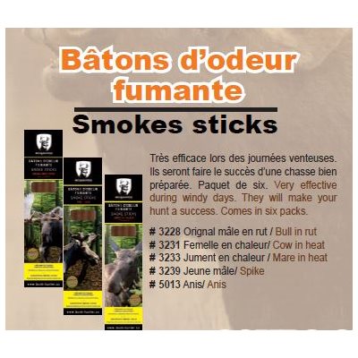 SMOKED STICKS MARE IN HEAT 6 UNITS