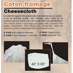 COTTON FROMAGE CHEVREUIL 1 PIÈCE