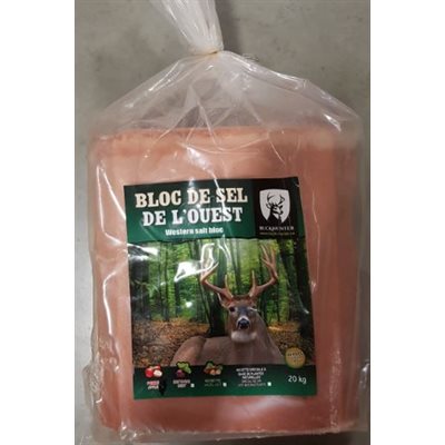 WESTERN SALT BLOCK MAPLE20KG