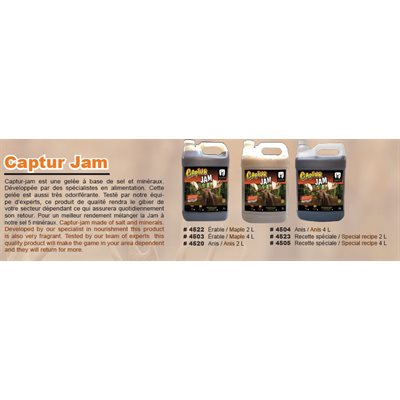 CAPTUR JAM ANISE 2L