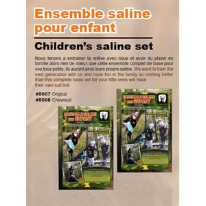 CHILDREN SALT LICK SET DEER