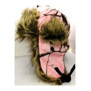 FLEECE TRAPPER RT AP PINK