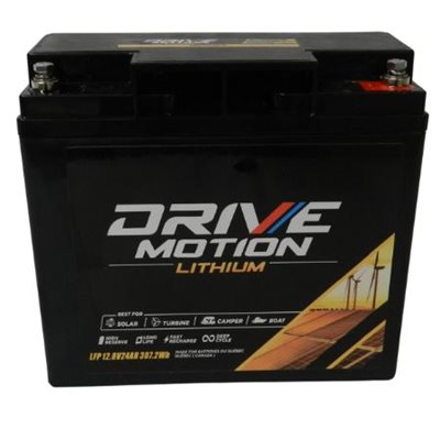 LITHIUM LIFEPO - 12 VOLTS, 24 AH - 288 WHR