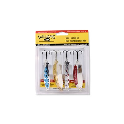 TROUT TROLLING / 4-PACK ASSORTED