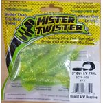 5" CURLY TAIL GRUB 6 PCSCHARTREUSE FLAKE