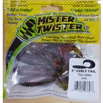 5" CURLY TAIL GRUB 6 PCSWATERMELON SEED