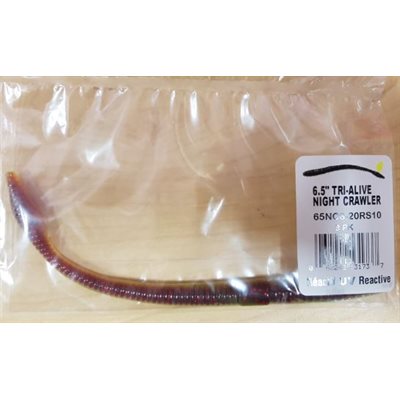 "6,5"" TRI-ALIVE NIGHTCRAWLERS"