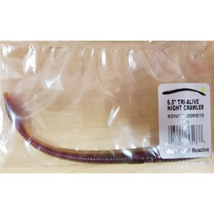 6,5" TRI-ALIVE NIGHTCRAWLERSPUMPKIN RED'TREUSE