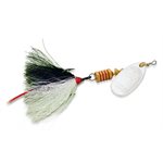 COMET LONG TAIL SILVER BLADE BLACK AND WHITE TAIL