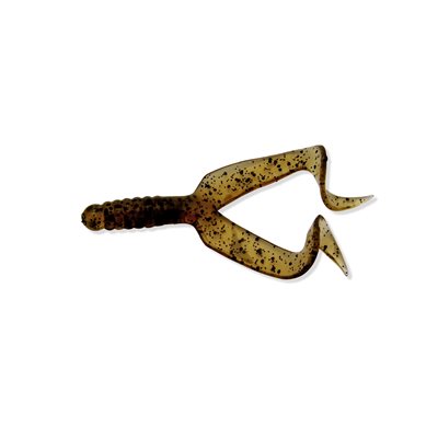 "4"" DOUBLE TAIL 10 PCS PUMPKIN PEPPER"