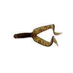 "4"" DOUBLE TAIL 10 PCS CITROUILLE POIVRÉ"