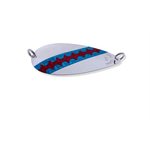 LAKE CLEAR GENEVA BLUE  RED TAPE SILVER