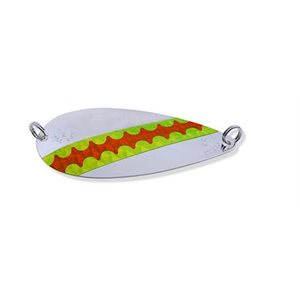 LAKE CLEAR GENEVA ON RACKCHARTREUSE & ORANGE TAPE SILVER