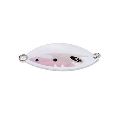 WABBLER #1 MOON JELLY ON SILVER