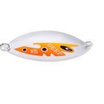 WABBLER DEEP - 3 / 5OZ ON RACK FIRE JELLY ON SILVER