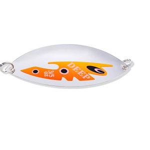 WABBLER DEEP - 3 / 5OZ FIRE JELLY ON SILVER