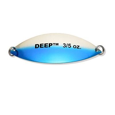 WABBLER DEEP - 3 / 5OZ ON RACK SILVER / BLUE