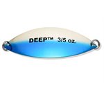 WABBLER DEEP - 3 / 5OZ ON RACK SILVER / BLUE