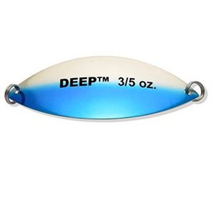 WABBLER DEEP - 3 / 5OZ ON RACK SILVER / BLUE