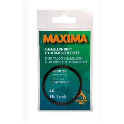 KNOTLESS TAPERED LEADERS CHAMELEON ULTRAGREEN