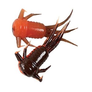 "1-1 / 4"" NYMPH 22 PCS BROWN ORANGE BELLY"