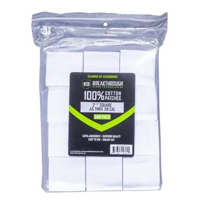 Square Cotton Patches 2-1 / 2in x 2-1 / 2in 540pcs / Pack