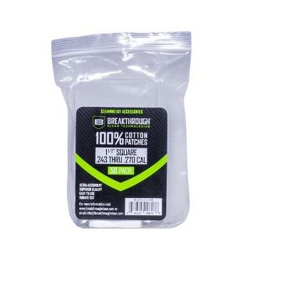 Square Cotton Patches 1-1 / 2in x 1-1 / 2in 50pcs / Pack