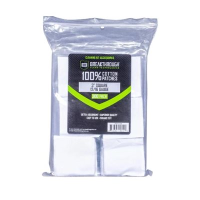 Square Cotton Patches 3in x 3in 300pcs / Pack